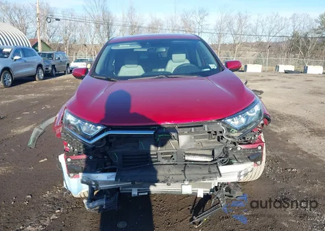 2022 Honda Cr-V 2Wd Ex-L z USA, uszkodzony, nr VIN 5J6RW1H80NA012117